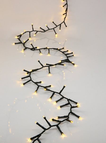 Гірлянда Новорічна світлодіодна &laquo;Феєрверк&raquo; VALESO багаторежимна, 200 LED, 2.3 м, тепле світло, зелений дріт 52229 фото