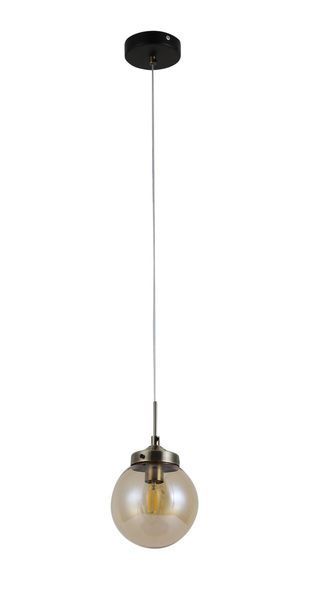Люстра подвесная Sirius 74405/1P Antique Brass + Matte black на 1 плафон 45477 фото