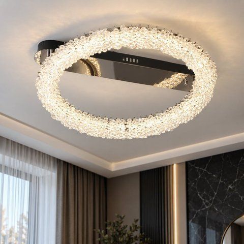 Люстра потолочная светодиодная VALESO 33047/400, хромовый 51462 фото