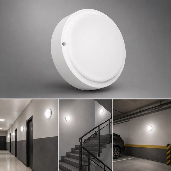 Світильник Промисловий Sirius 12W 100Lm/w Ф154*54 круг 15593 фото