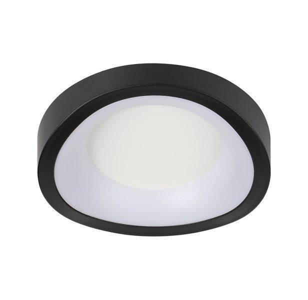 Светильник потолочный светодиодный VALESO 2941/1, LED 24W, Черный 47376 фото
