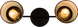 Потолочная люстра VALESO 2037/2 черный+медь 54841 фото 3