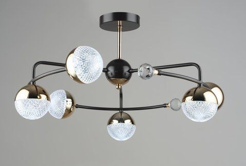 Люстра светодиодная Sirius B N6192/6 COFFEE+FGD 84W 44968 фото