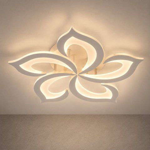 Потолочная люстра VALESO LI9922-5 WH, белая, LED 70W 54399 фото