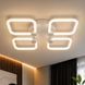 Пристальная LED люстра VALESO G 2589/4 WT 56W,3000K-6500K, Пульт: 2.4G с затемнением 47175 фото 3