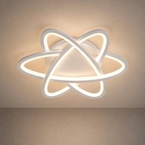 Потолочная люстра VALESO LI97016-480 WH, белая, LED 54400 фото