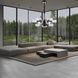 Люстра светодиодная акриловая Sirius N 3705-6 3 BLACK GD 98W 14032 фото 2