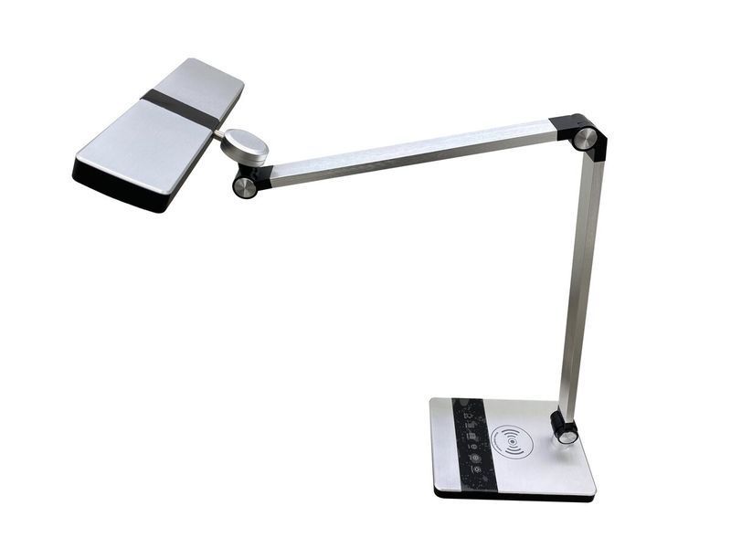 Лампа настольная светодиодная гибкая Sirius BL-1105-C серебряная 45172 фото