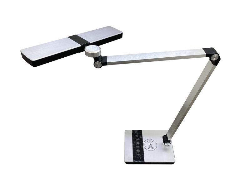 Лампа настольная светодиодная гибкая Sirius BL-1105-C серебряная 45172 фото