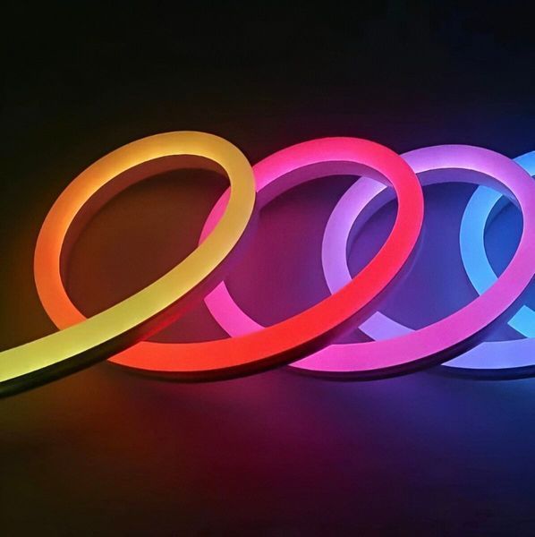 Умная гибкая LED Neon RGB лента 5 метров 52248 фото