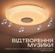 Світлодіодний музичний світильник смарт VALESO LY578-400 WH для вітальні та спальні 48W+5W RGB Білий 54099 фото 3