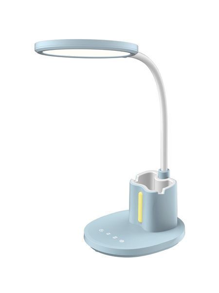 Лампа настільна гнучка світлодіодна Sirius BL-1503 блакитна 45178 фото
