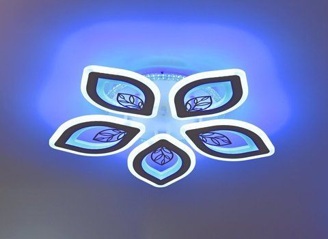 Потолочная люстра VALESO 55592/5 белая, LED 54364 фото