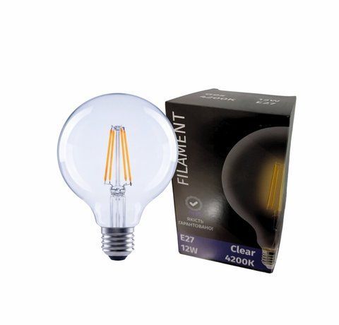 Лампочка LED Siriusstar Filament 12W G95-4200K-E27 23901 фото
