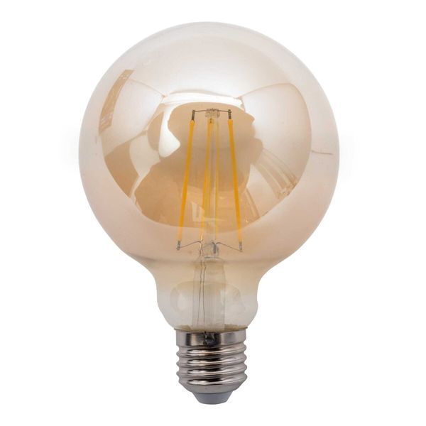 Лампочка LED SIRIUSSTAR filament gold 5800 12W (G95-4200K-E27) 23903 фото